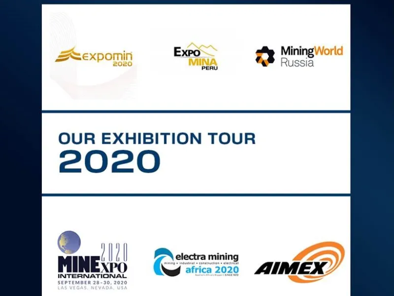 Overview of the trade fairs of our exhibition tour 2020