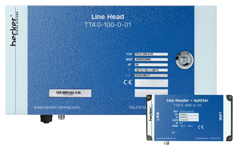 TAG Reader and Line Head