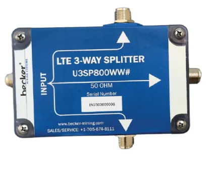 U3SP800WW# LTE 3-Way Splitter