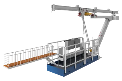 TRACK ASSEMBLY PLATFORM - Suspended