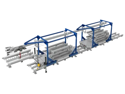 TRACK ASSEMBLY PLATFORM  - Floor Mounted